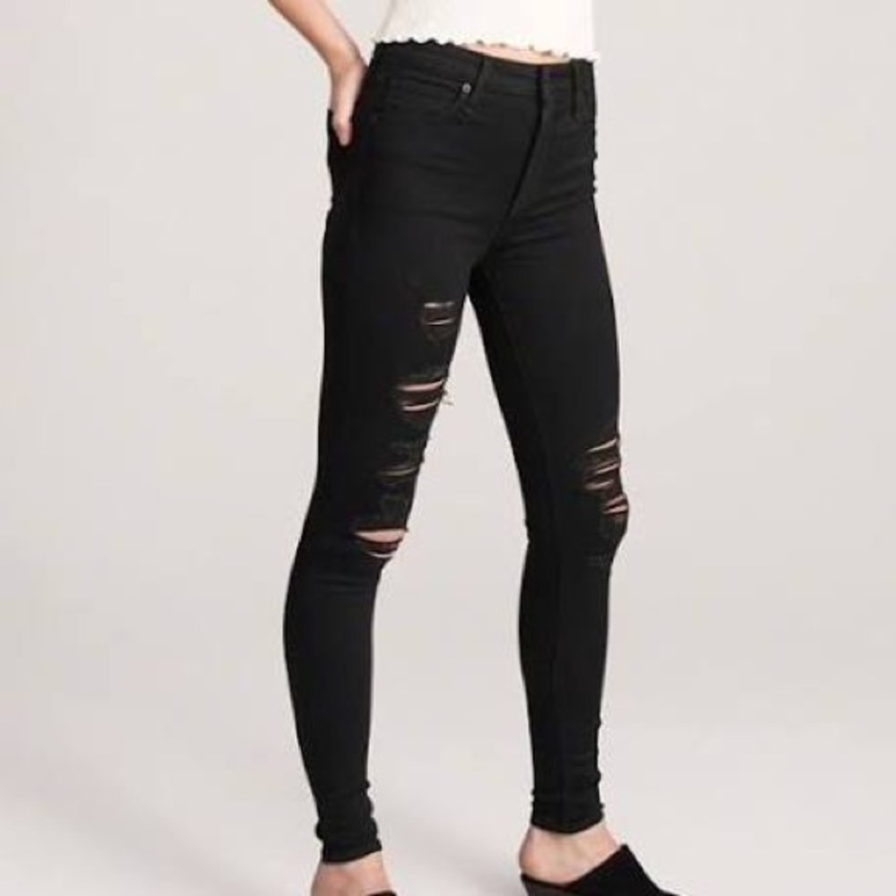 NWOT A&F simone high waist super skinny